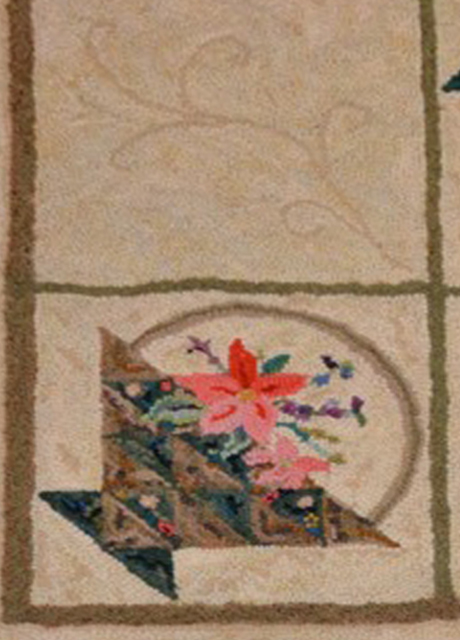 Flower Baskets. Detail.