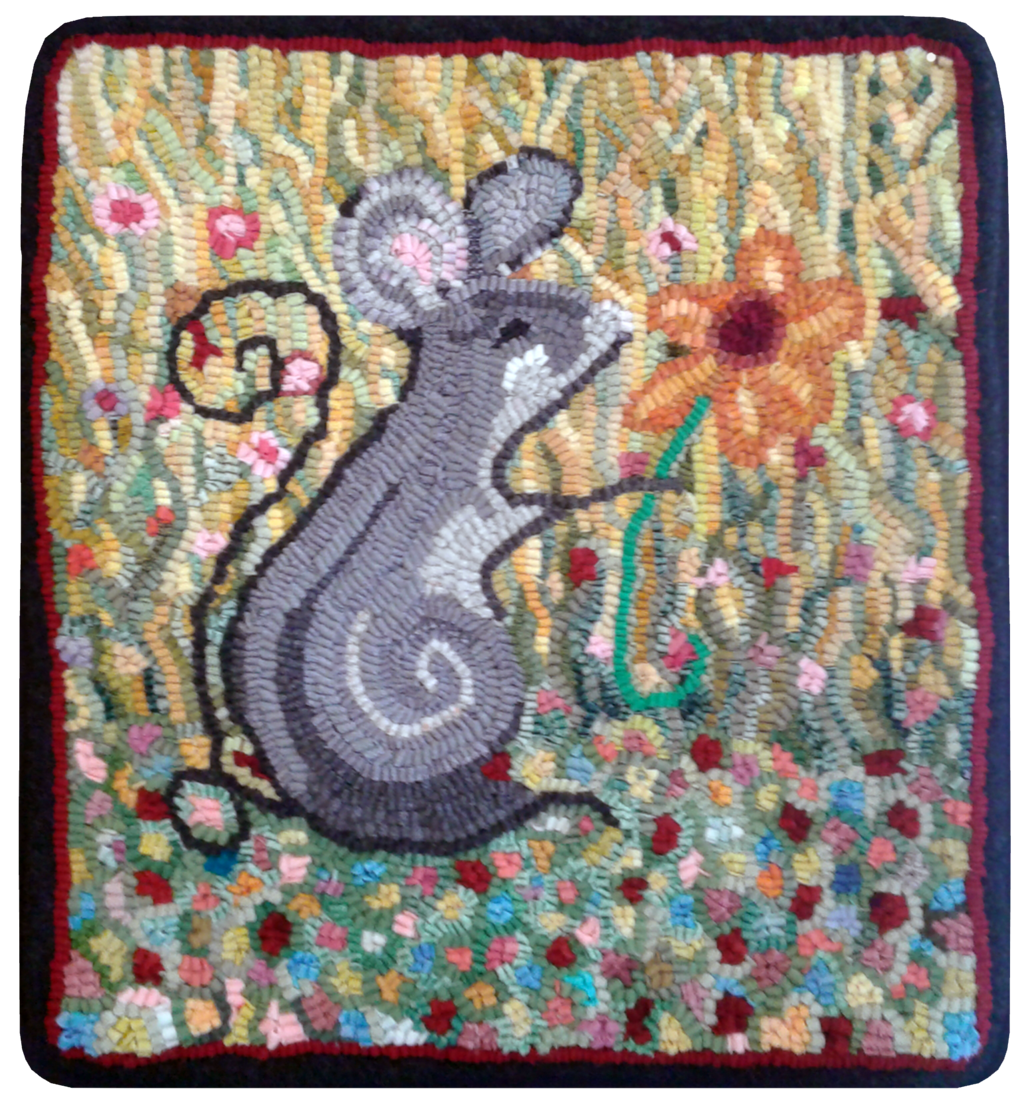 IR_07_1024 Me, Field Mouse (Moi, La souris des champs) . Original by Isabelle Rollin.