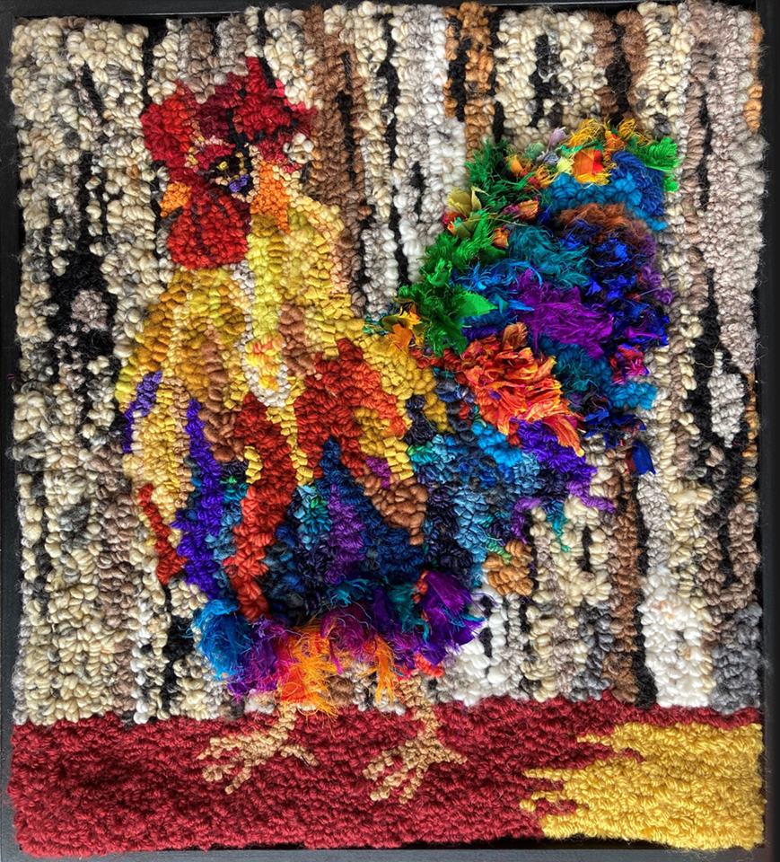 KV_06_960h Strutting his Stuff .Original by Karen Vaage.
